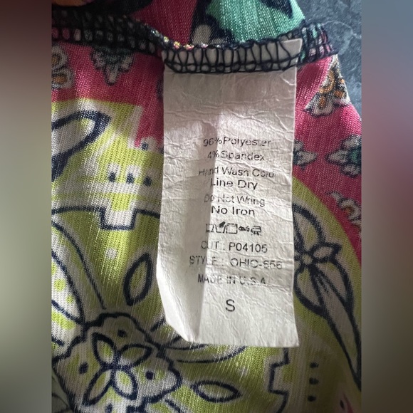 2B Together Bright Medallion Bohemian Dress Size Small - Picture 6 of 7